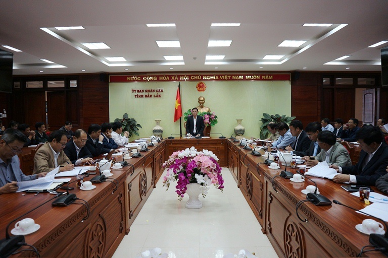 UBND tỉnh tổ chức Hội nghị chuyên đề về xây dựng cơ bản